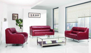 2016 Guangdong Leather Office Sofa Set (DX536)