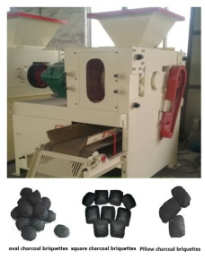 BBQ Coal and Charcoal Briquette Forming Machine